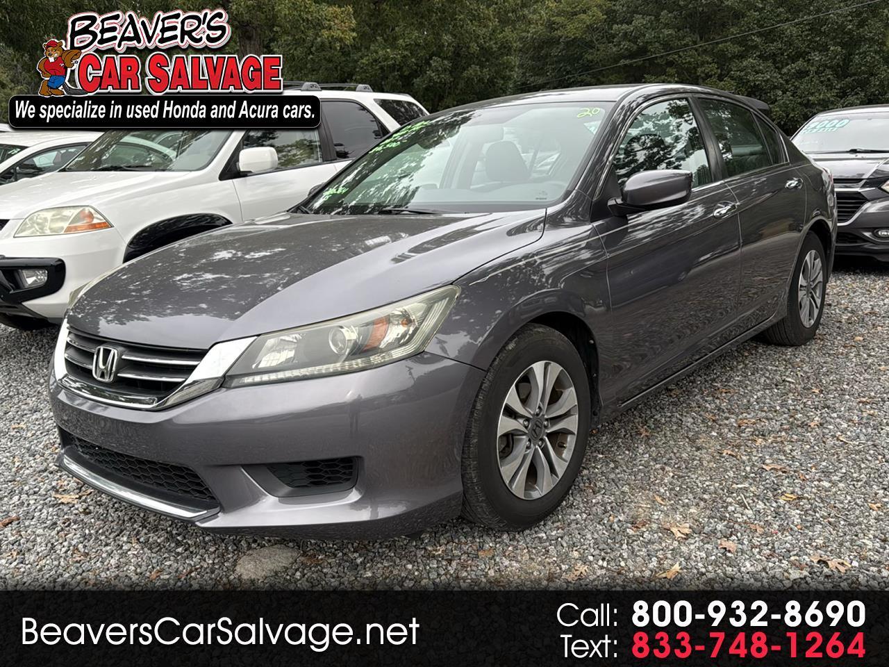 Honda Accord Sedan 4dr I4 CVT LX 2015