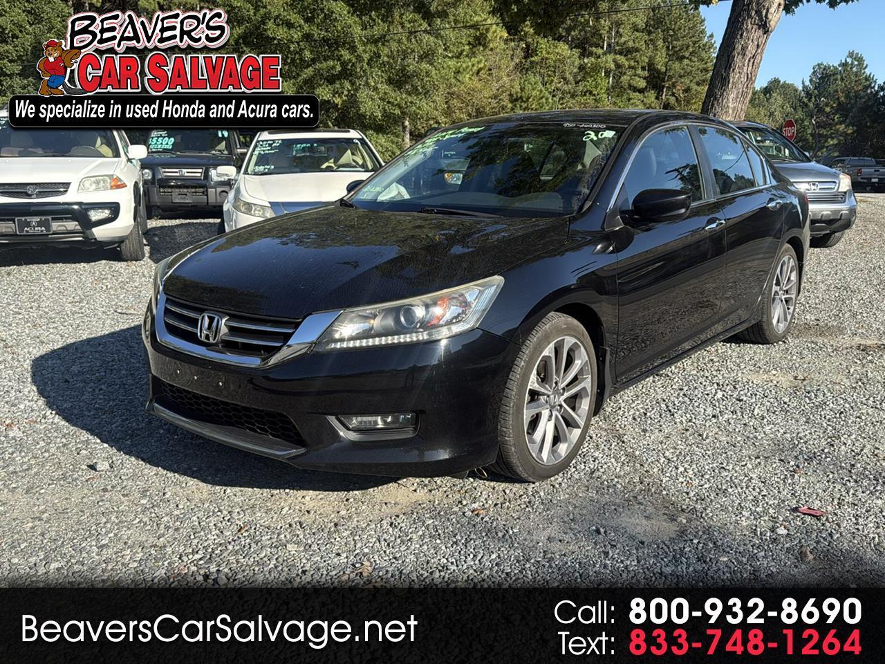 Honda Accord Sedan 4dr I4 CVT Sport 2014