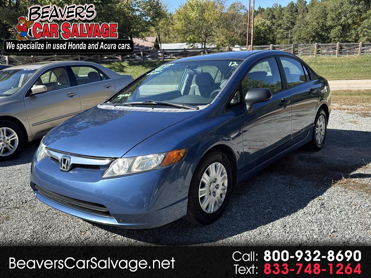 Honda Civic Sdn 4dr Auto DX-VP 2009