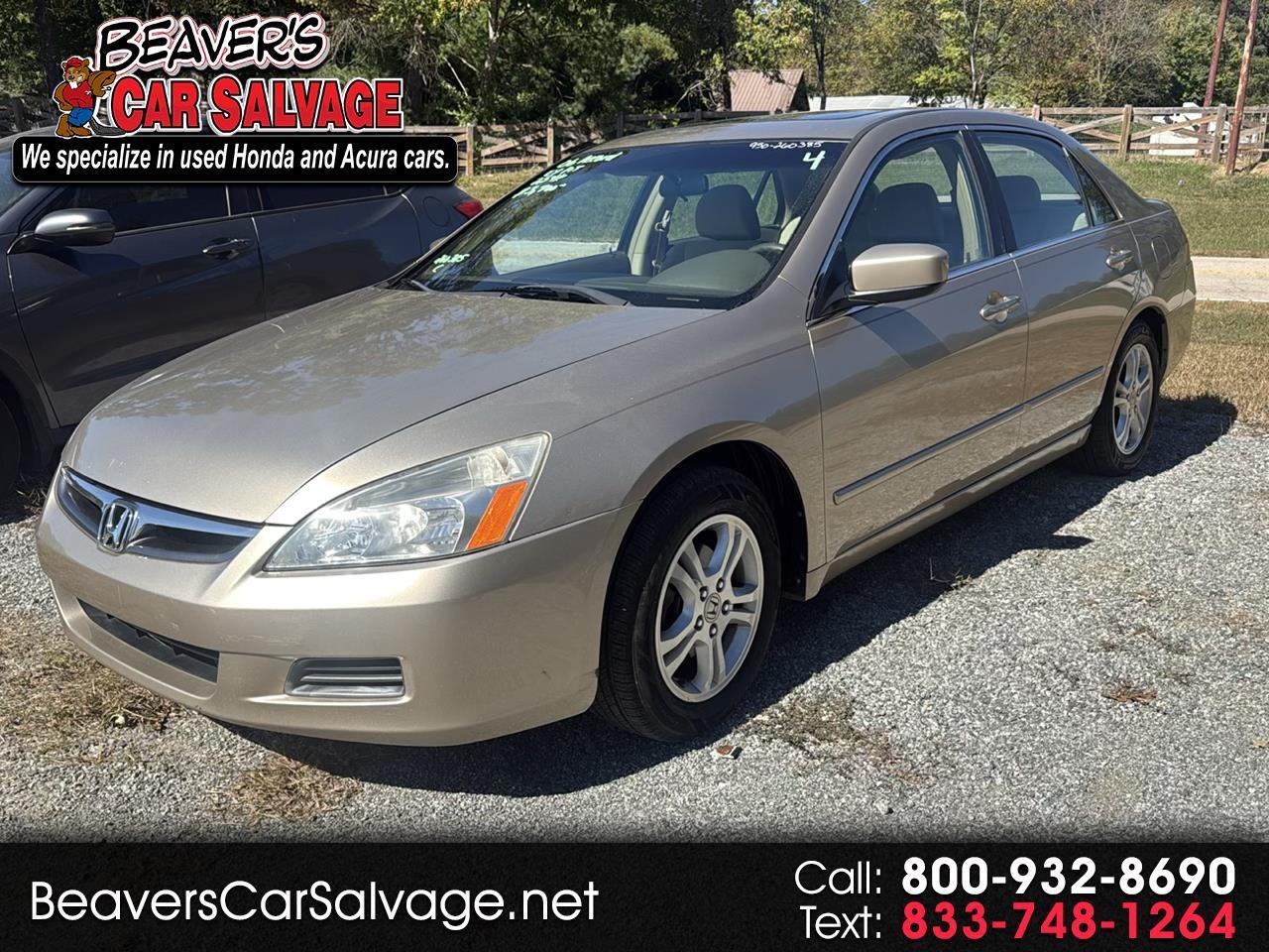 Honda Accord Sdn EX-L AT with NAVI 2006