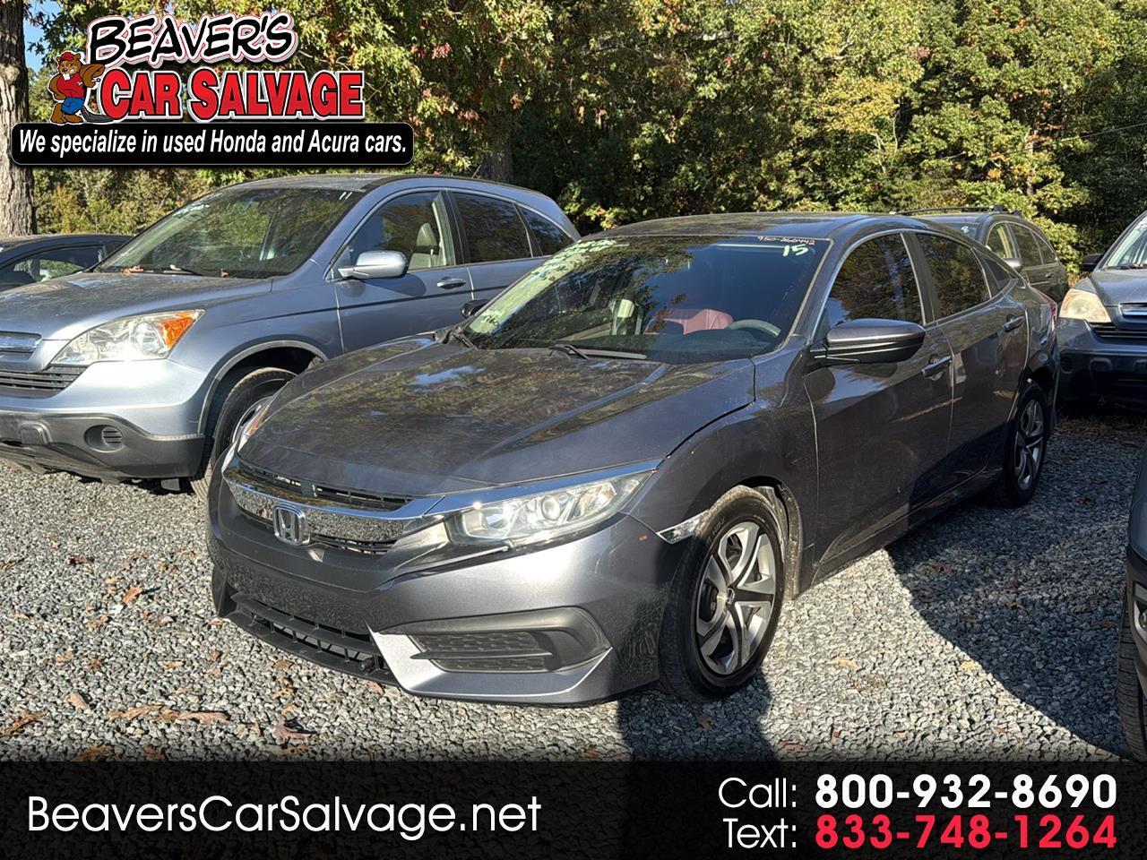 Honda Civic Sedan LX CVT 2018