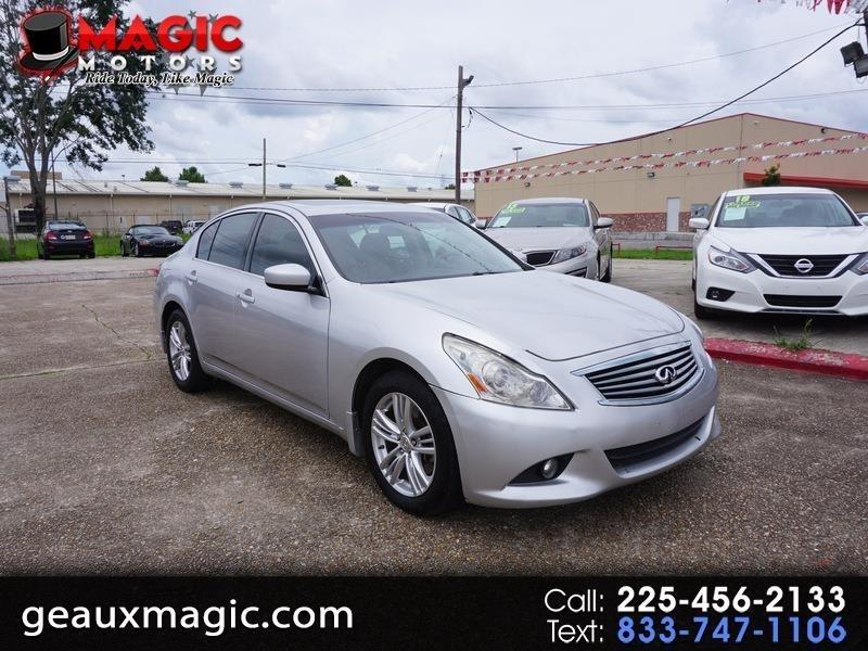 Infiniti G Sedan 37x AWD 2013