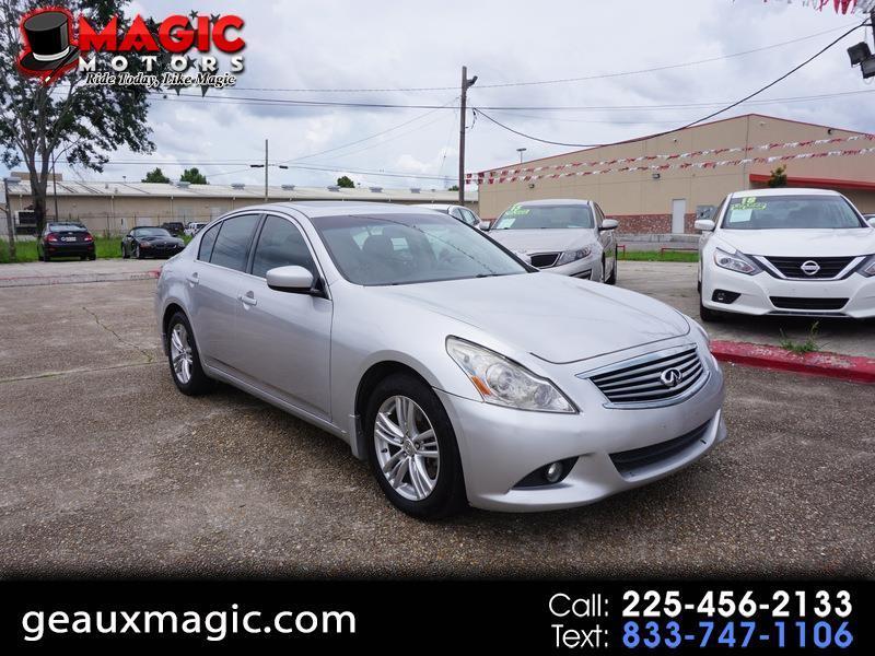 2013 Infiniti G Sedan 37x AWD