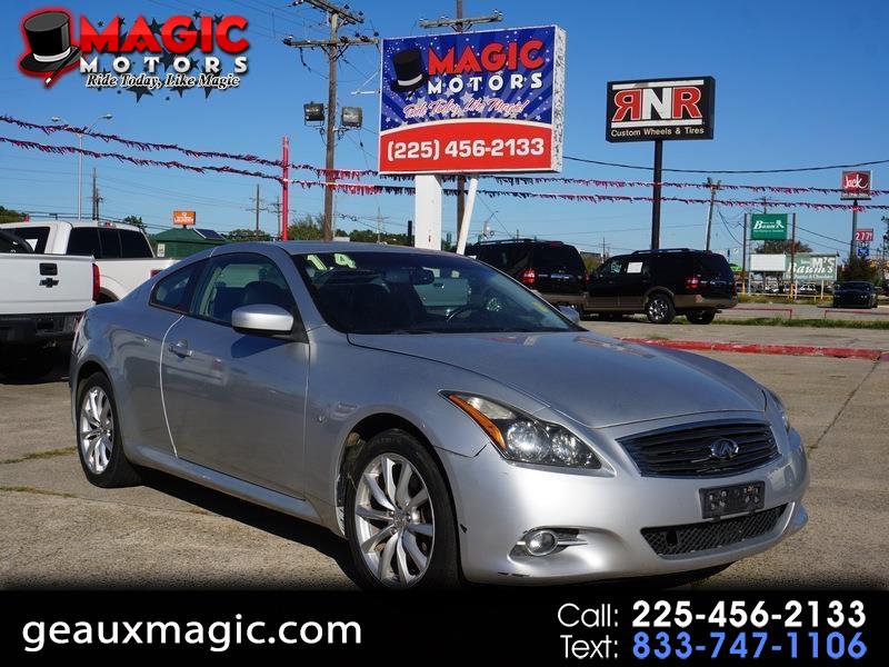 2014 INFINITI Q60 Coupe Base