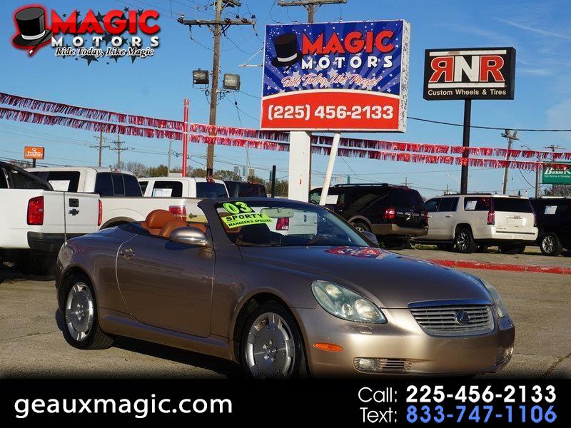 2003 Lexus SC 430 Convertible