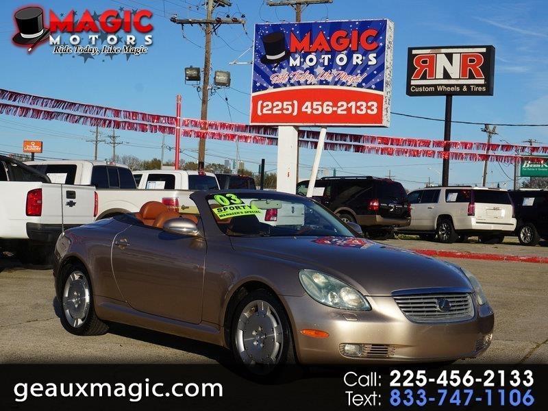 Lexus SC 430 Convertible 2003
