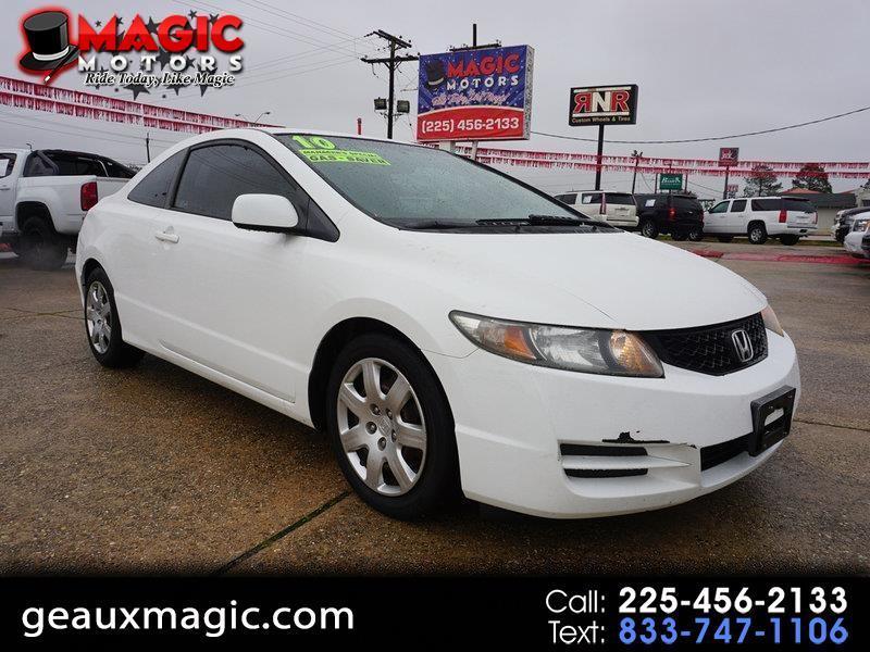 2010 Honda Civic LX Coupe 5-Speed AT