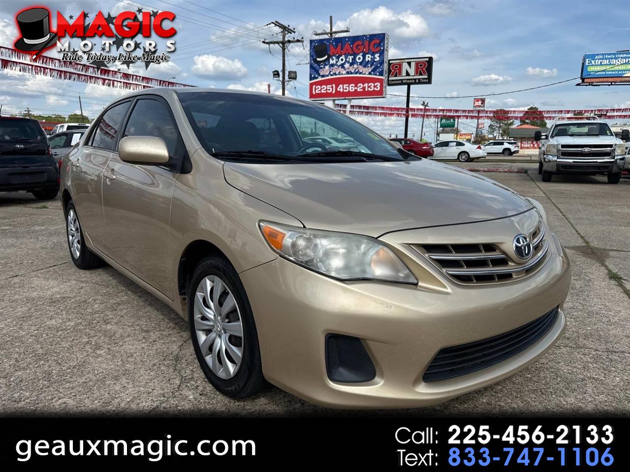 2013 Toyota Corolla LE 4-Speed AT