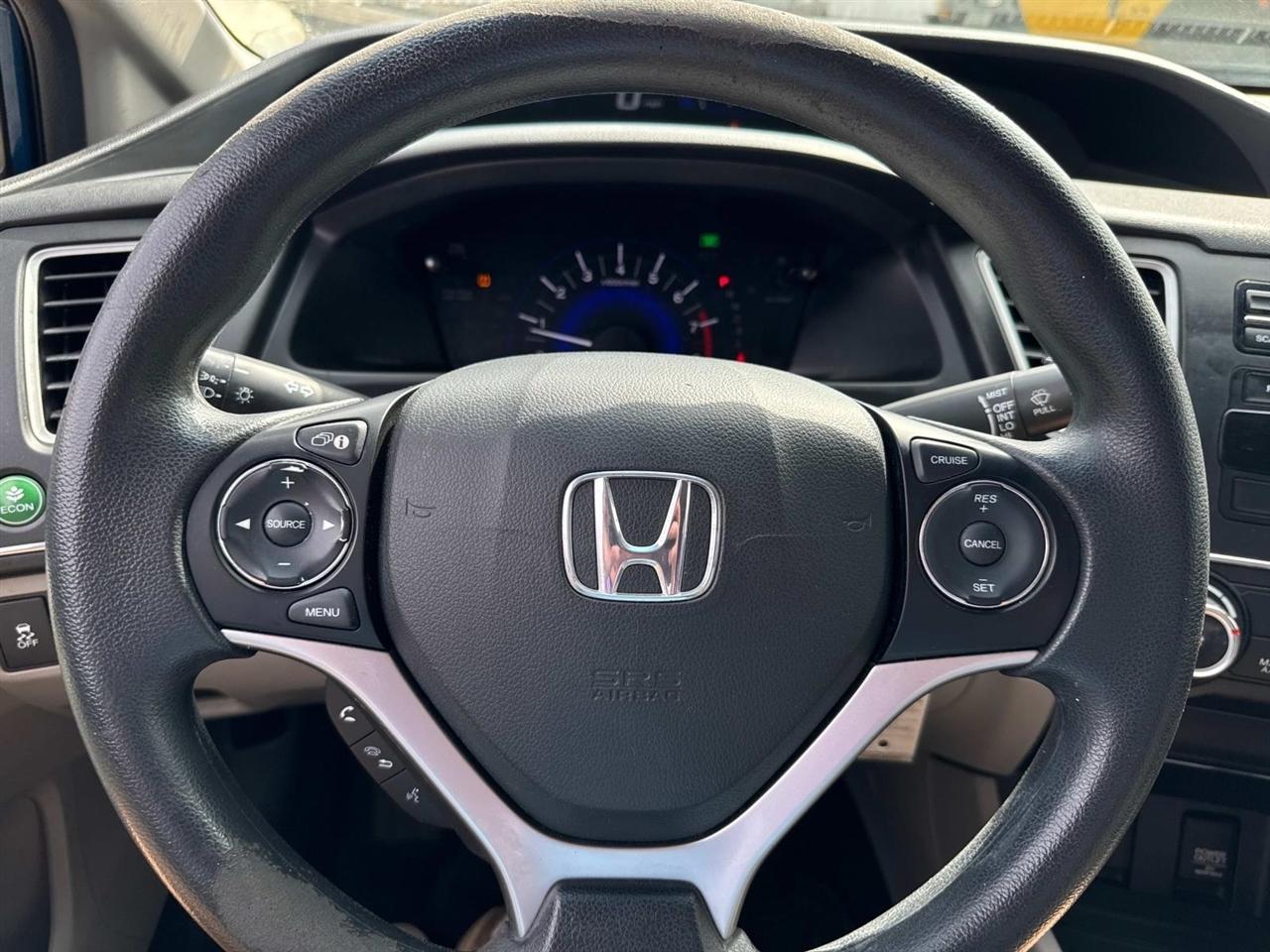 Honda Civic LX Sedan CVT 2015