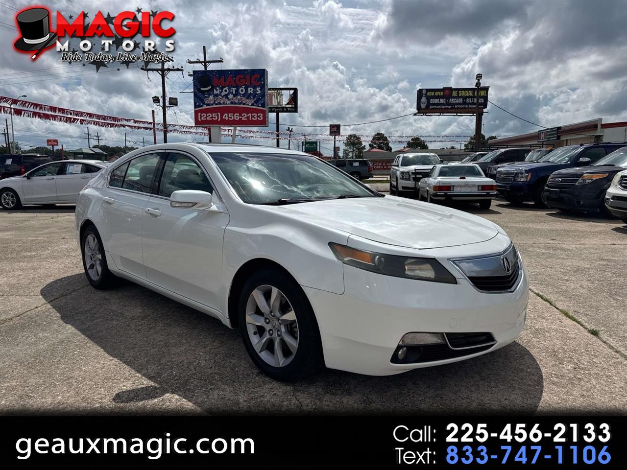 2014 Acura TL 6-Speed AT with Tech Package and 18-In. WP