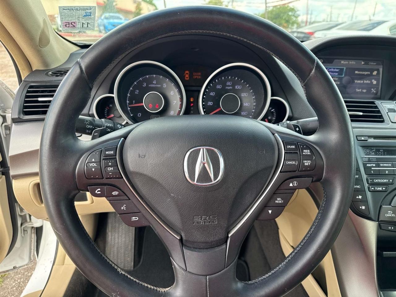 Acura TL 6-Speed AT with Tech Package and 18-In. WP 2014