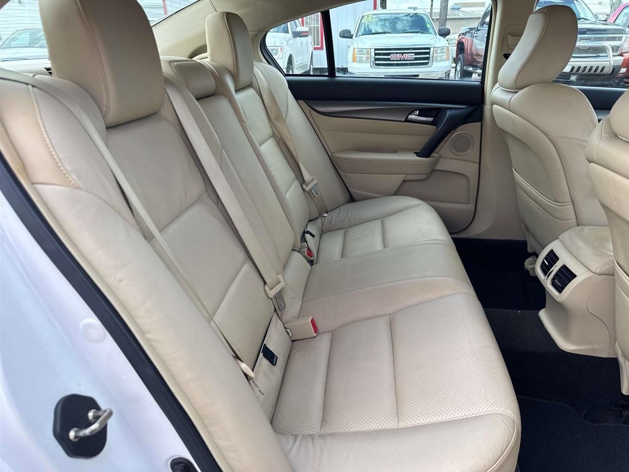 Acura TL 6-Speed AT with Tech Package and 18-In. WP 2014