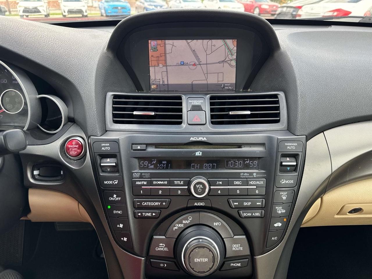 Acura TL 6-Speed AT with Tech Package and 18-In. WP 2014