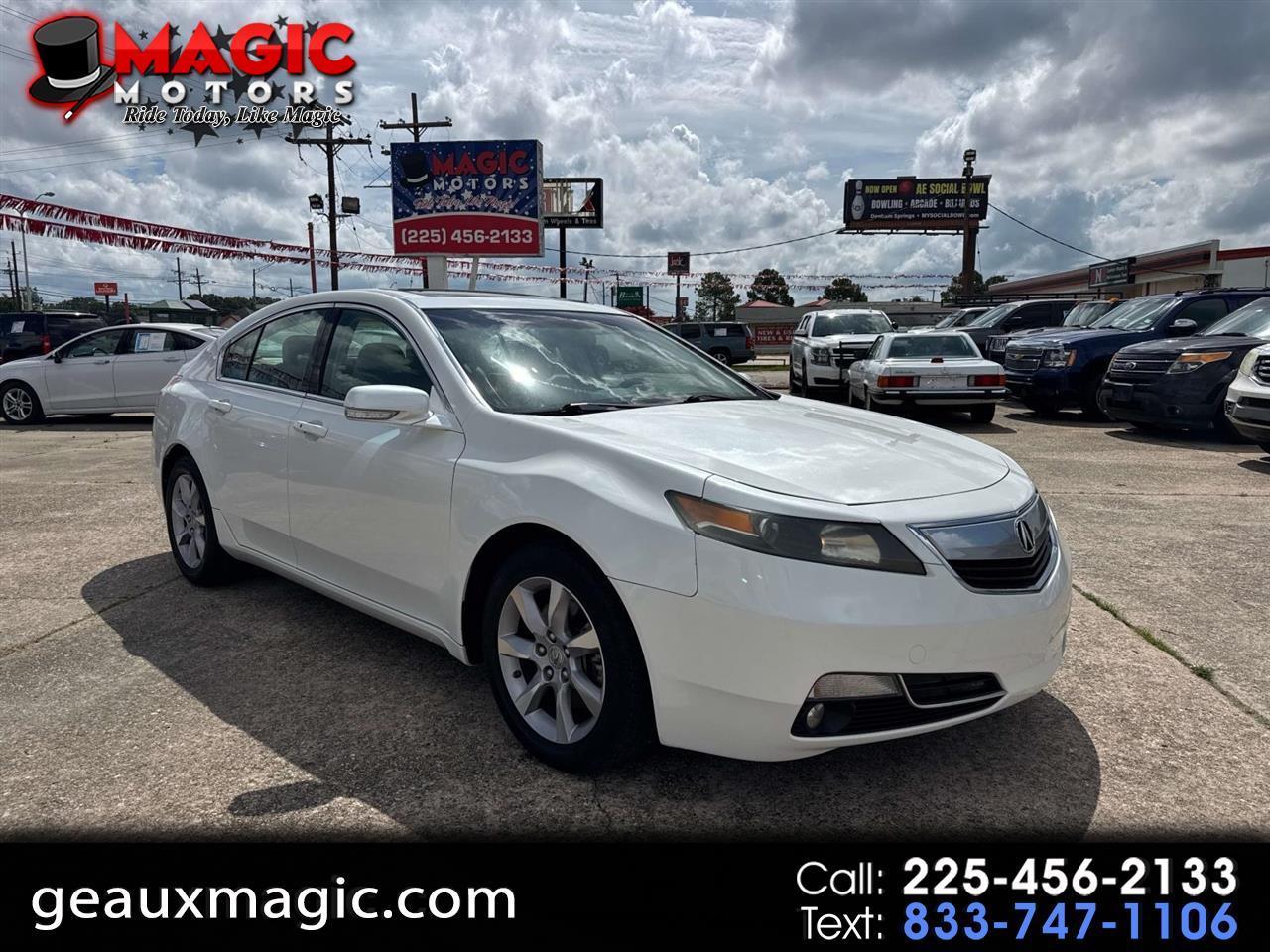 2014 Acura TL 6-Speed AT with Tech Package and 18-In. WP