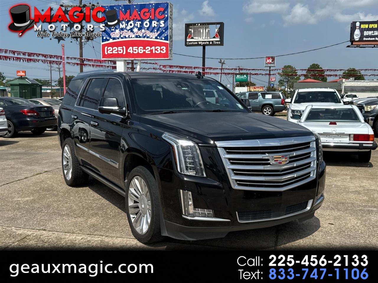 2017 Cadillac Escalade Platinum 2WD