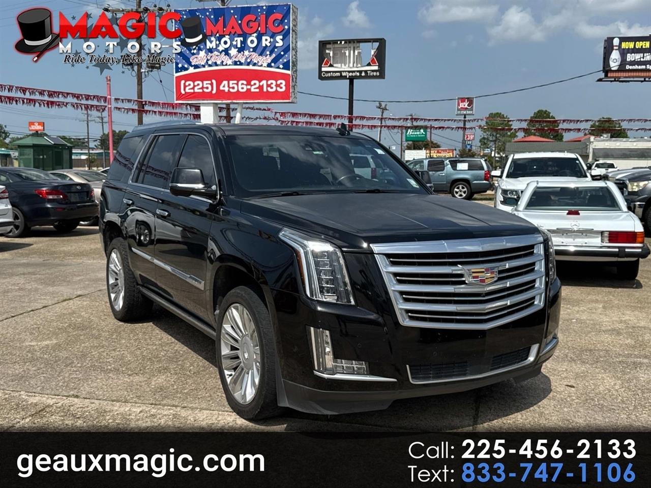 Cadillac Escalade Platinum 2WD 2017