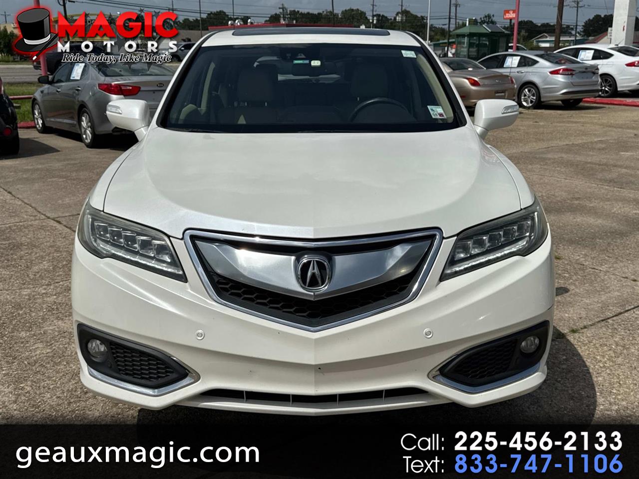 2016 Acura RDX 6-Spd AT w/Advance Package