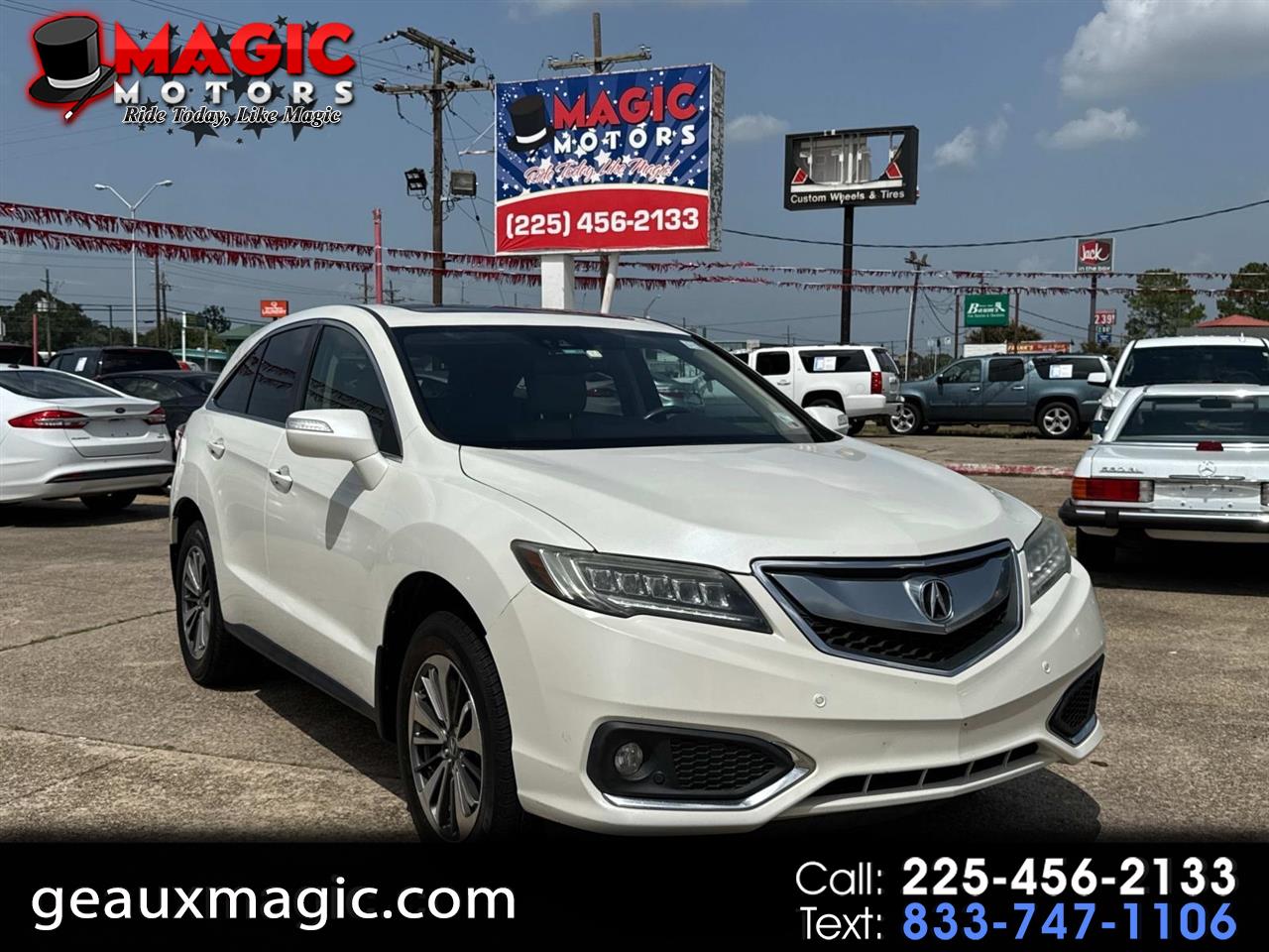 2016 Acura RDX 6-Spd AT w/Advance Package