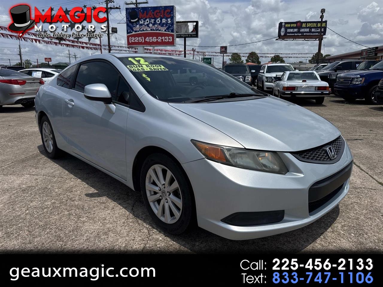 2012 Honda Civic EX Coupe 5-Speed AT