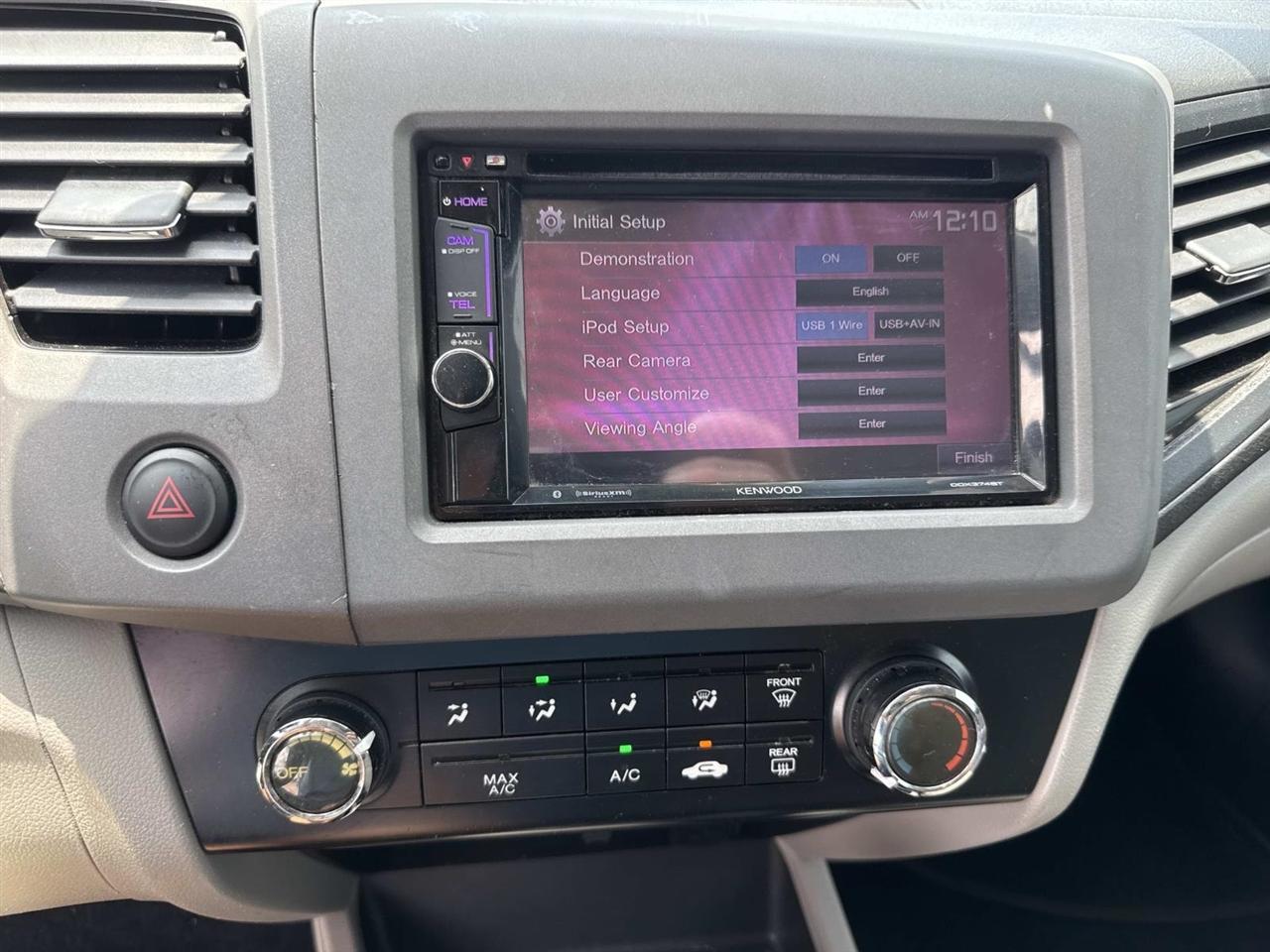 Honda Civic EX Coupe 5-Speed AT 2012