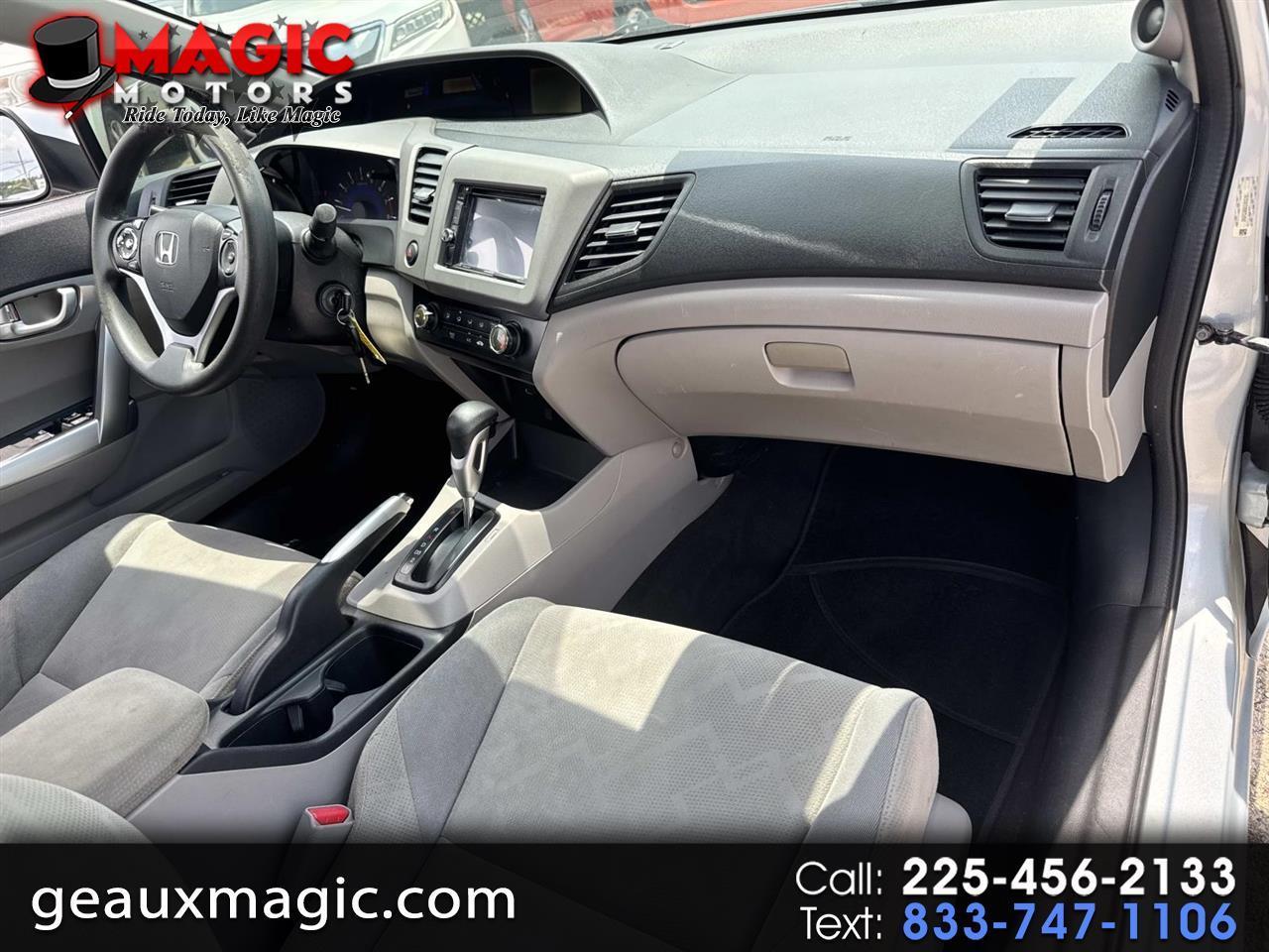 2012 Honda Civic EX Coupe 5-Speed AT