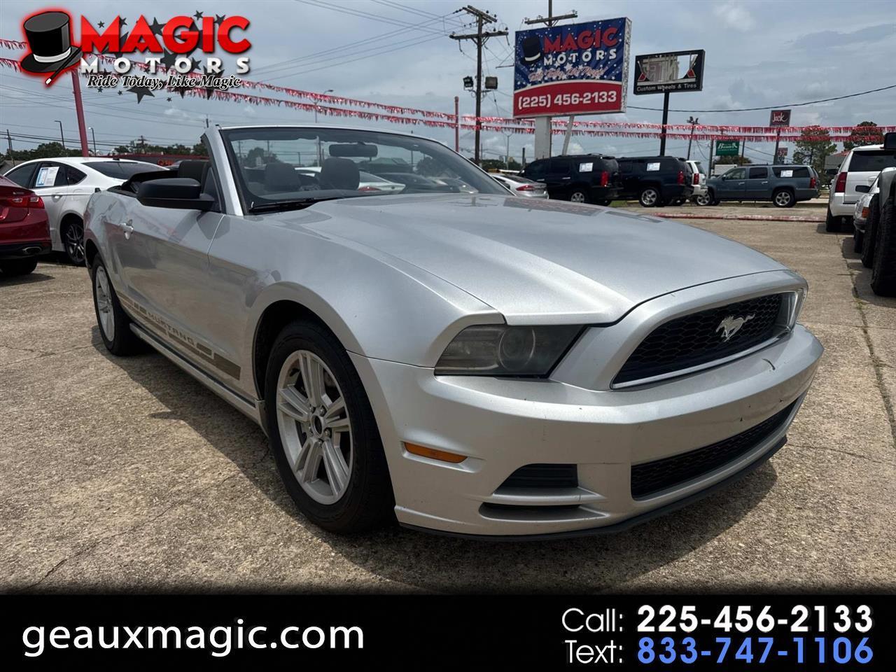 2014 Ford Mustang V6 Convertible