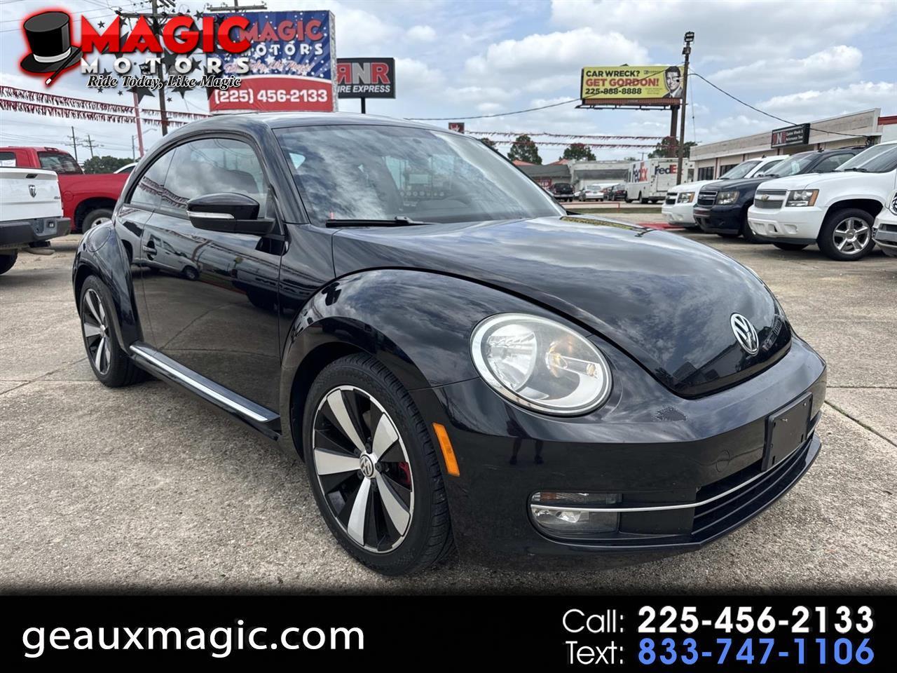 Volkswagen Beetle 2.0T Turbo w/Sunroof & Sound 2013