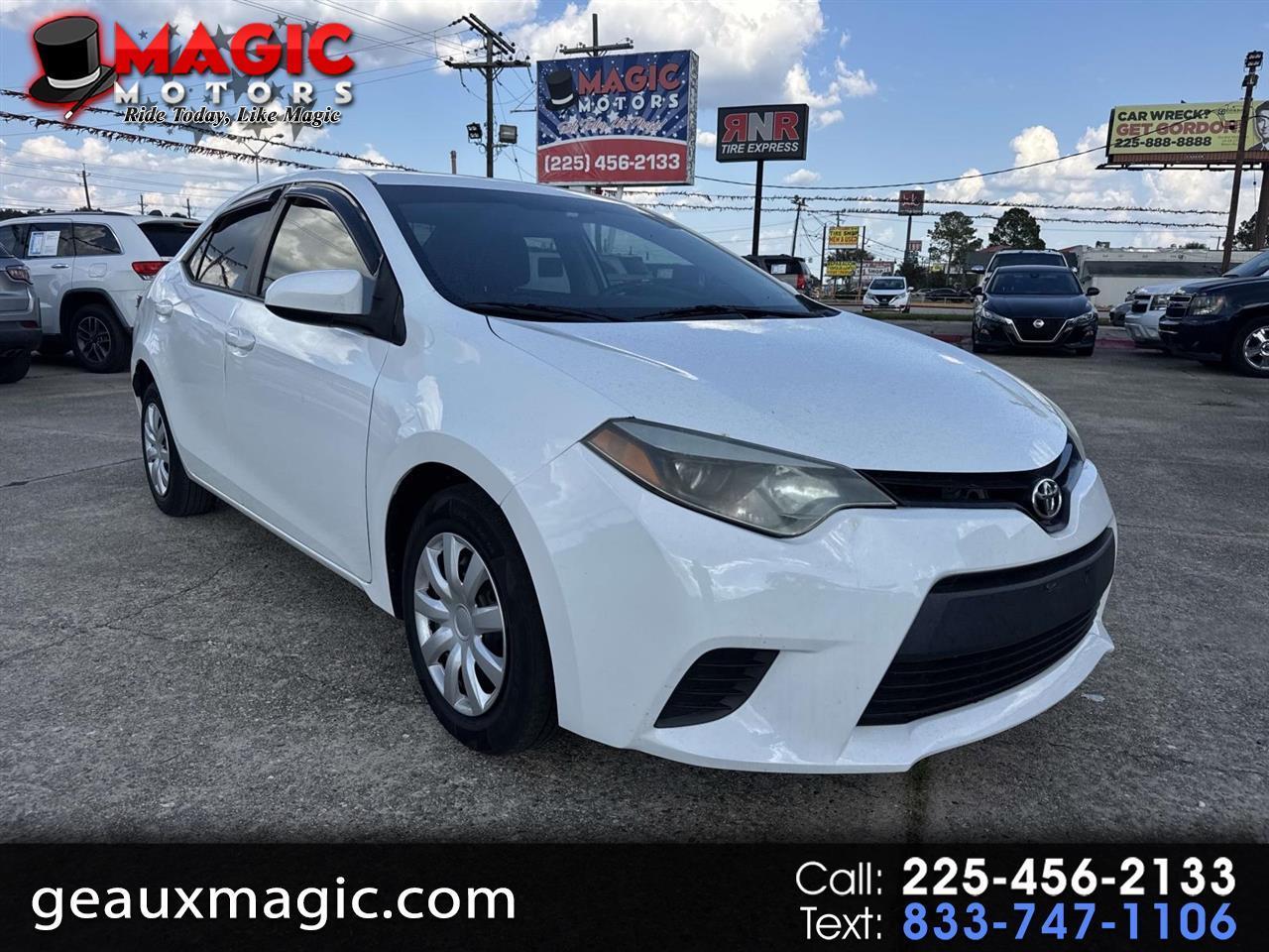 Toyota Corolla L 4-Speed AT 2014