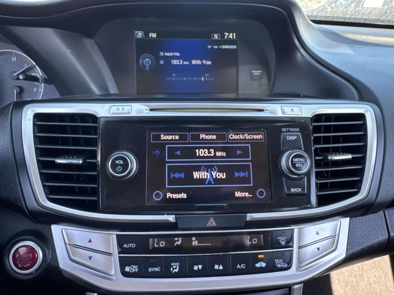 Honda Accord EX-L Coupe CVT 2014