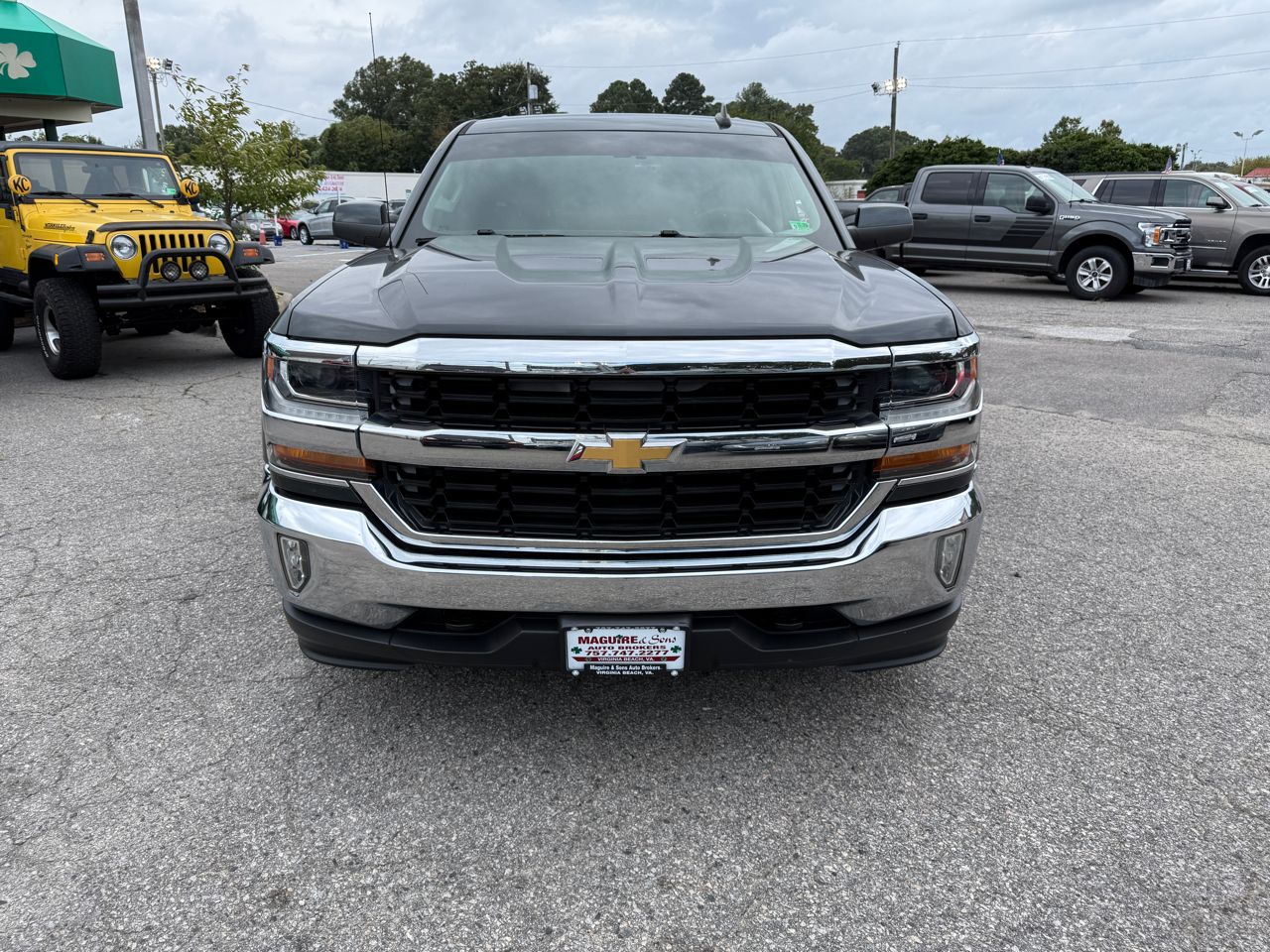 Chevrolet Silverado 1500 4WD Double Cab 143.5" LT w/1LT 2017