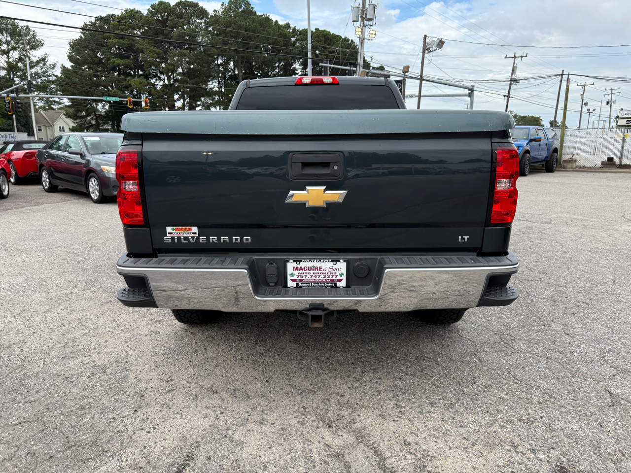Chevrolet Silverado 1500 4WD Double Cab 143.5" LT w/1LT 2017