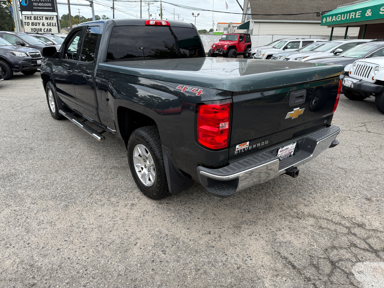Chevrolet Silverado 1500 4WD Double Cab 143.5" LT w/1LT 2017