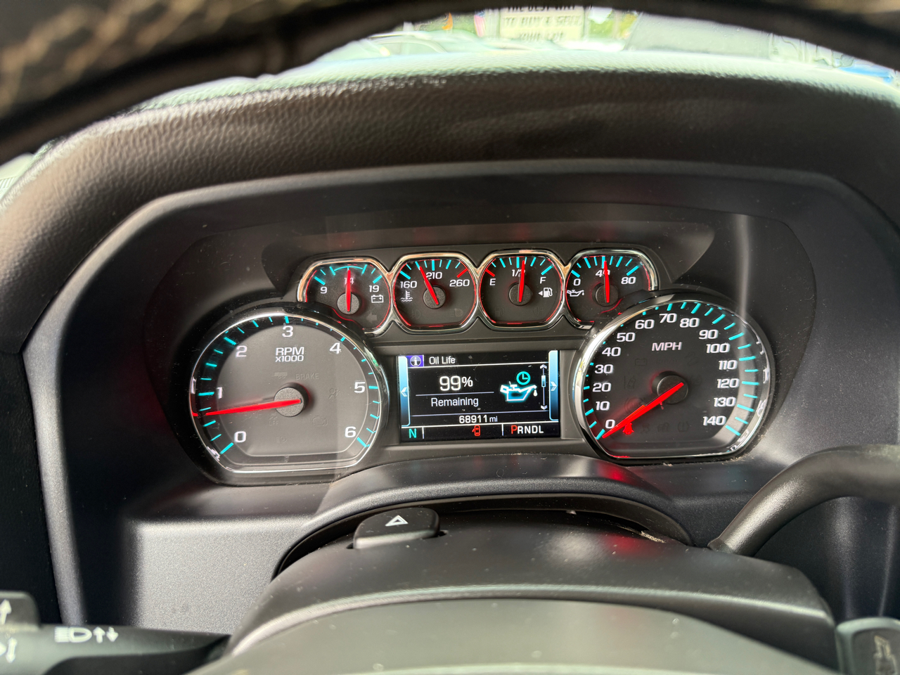 Chevrolet Silverado 1500 4WD Double Cab 143.5" LT w/1LT 2017