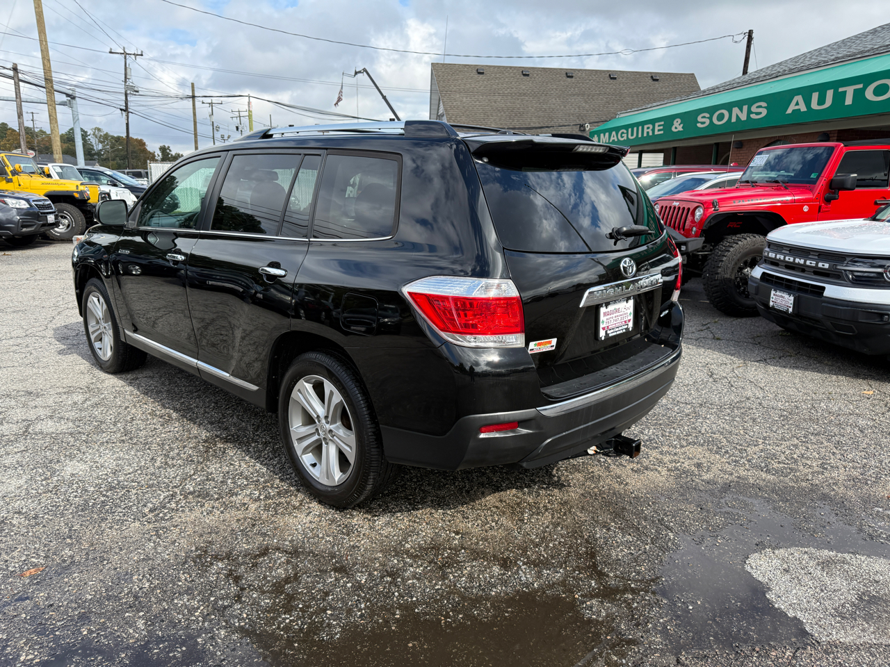 Toyota Highlander 4WD 4dr V6 Limited (Natl) 2013