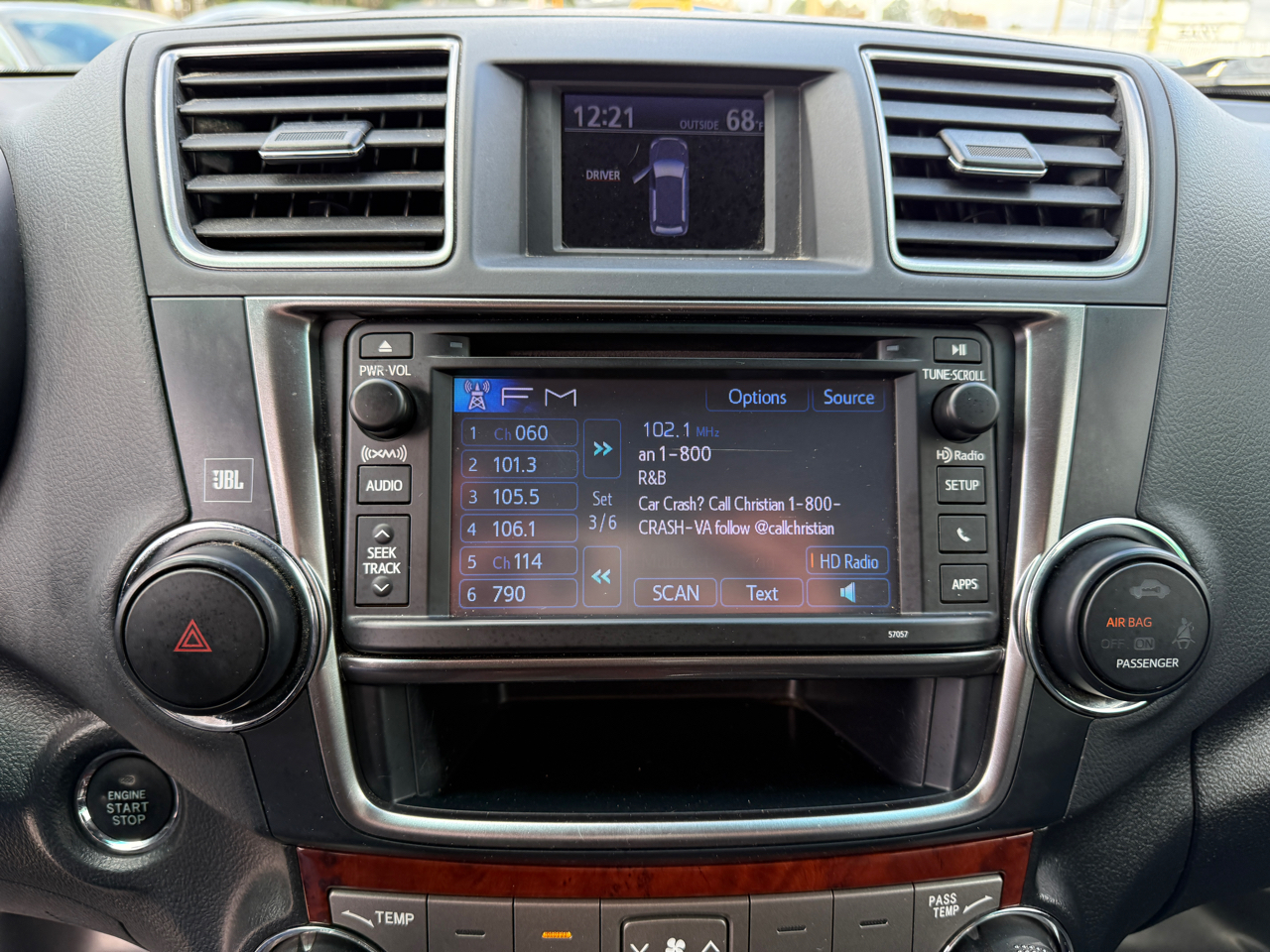 Toyota Highlander 4WD 4dr V6 Limited (Natl) 2013