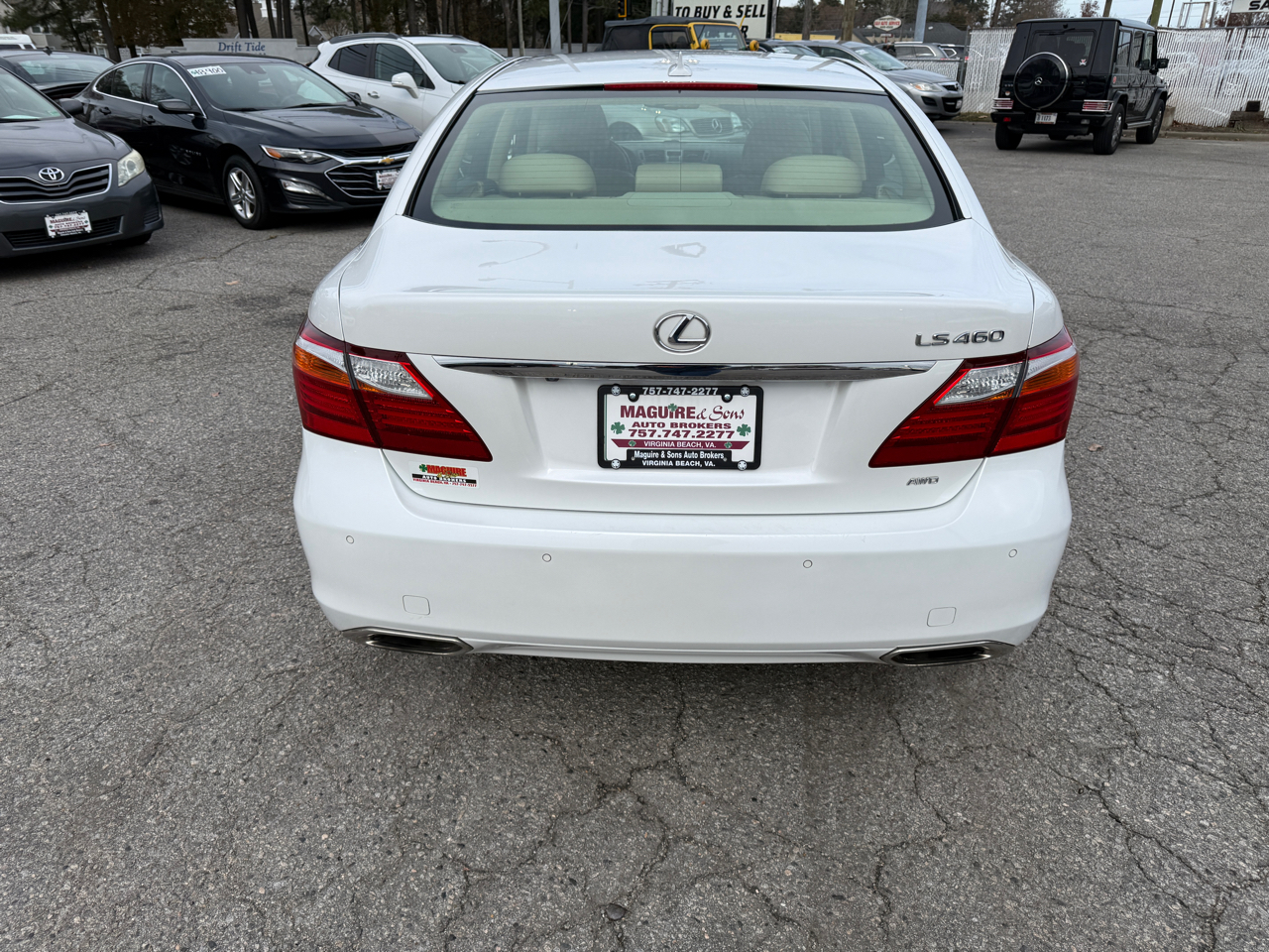 Lexus LS 460 Luxury Sedan AWD 2012