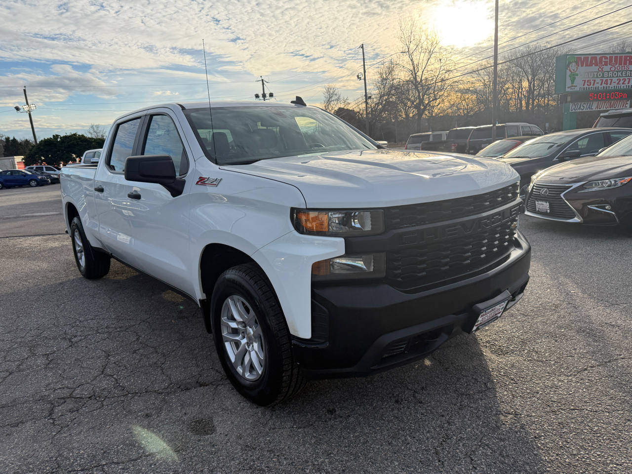 Chevrolet Silverado 1500 4WD Crew Cab 157" Work Truck 2021
