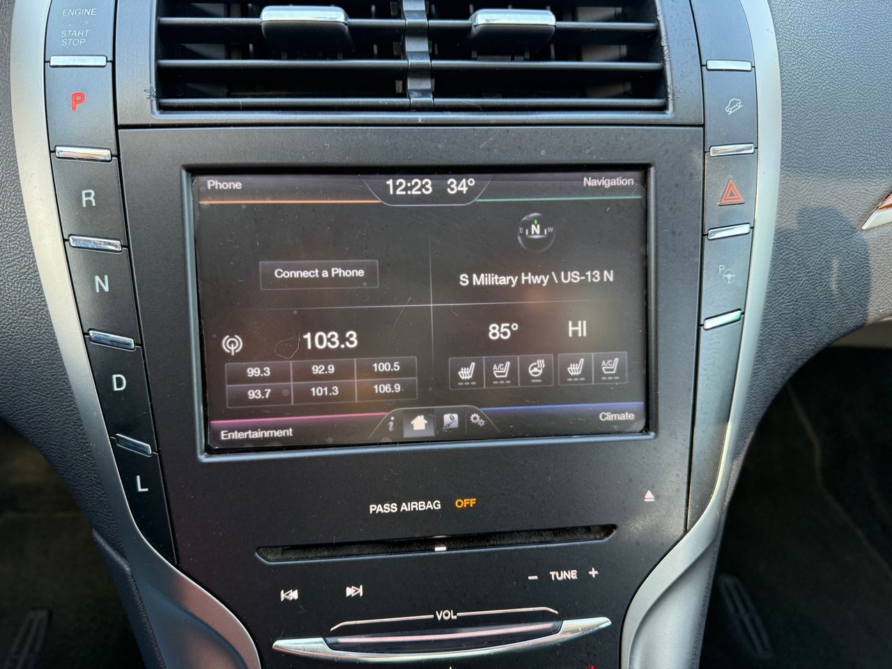 Lincoln MKZ 4dr Sdn Hybrid FWD 2013