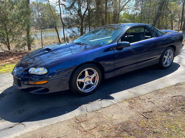 Dark Blue 1999 Chevrolet Camaro Z28 Coupe RWD Coupe Rear-Wheel Drive 6-Speed Manual