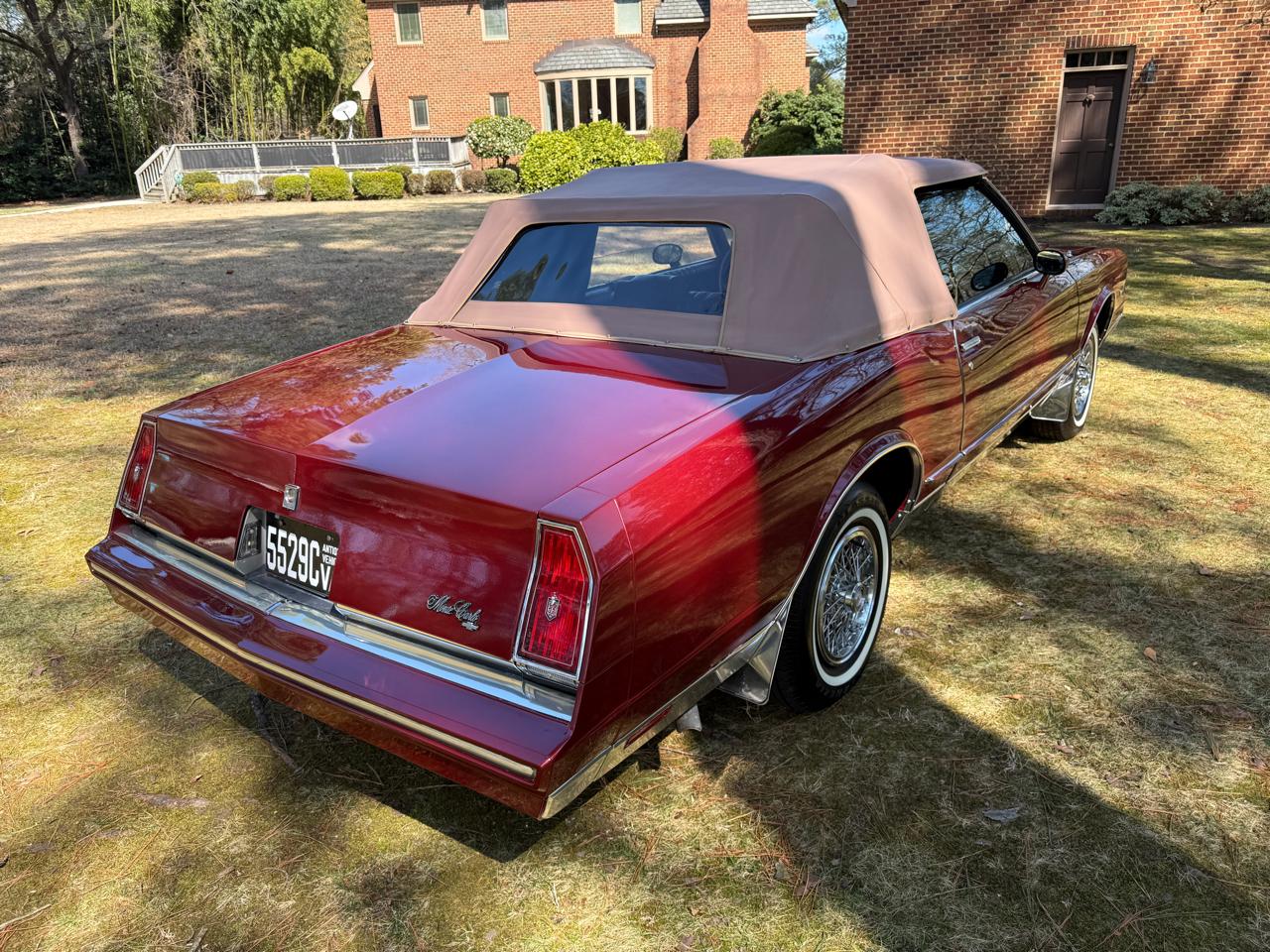Chevrolet Monte Carlo 2dr Coupe Sport 1983