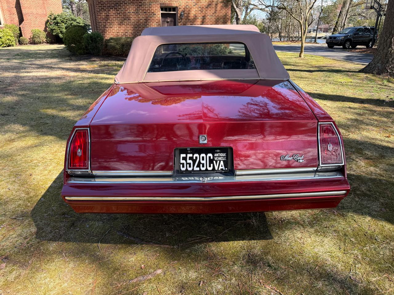 Chevrolet Monte Carlo 2dr Coupe Sport 1983