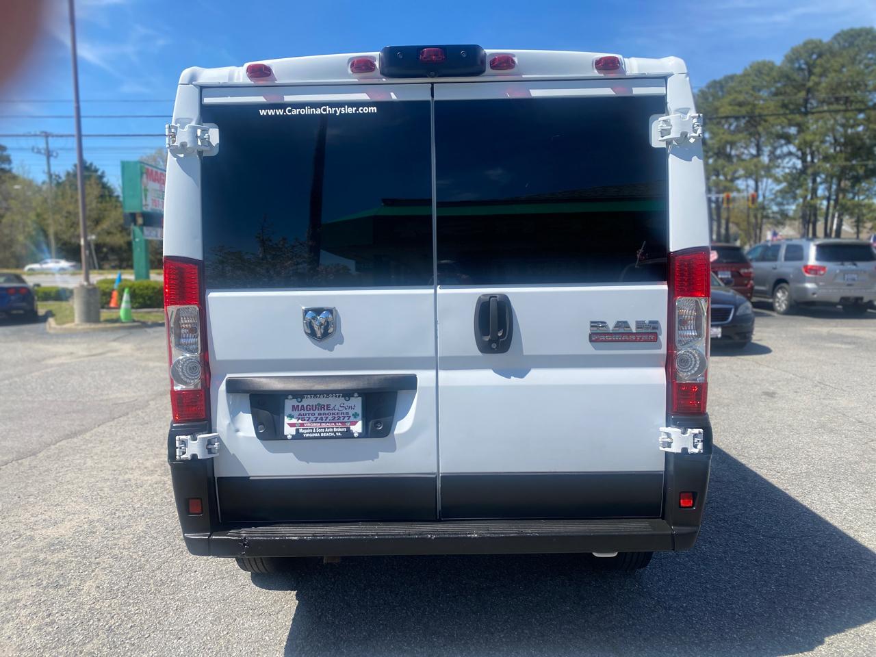 RAM ProMaster Cargo Van 1500 Low Roof 136" WB 2019