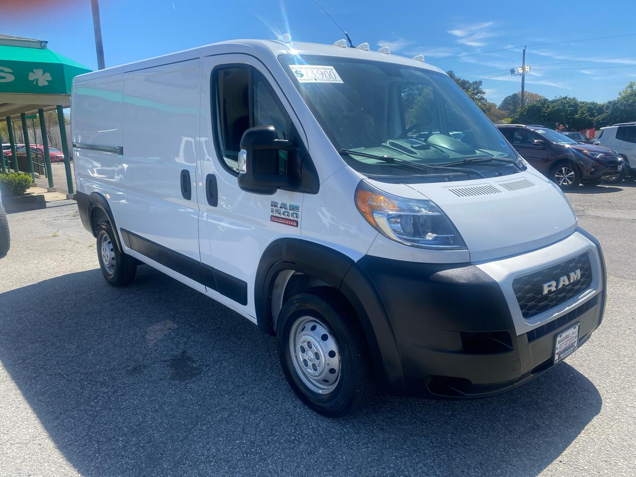 RAM ProMaster Cargo Van 1500 Low Roof 136" WB 2019
