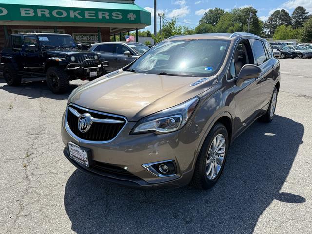Brown 2019 Buick Envision SUV / Crossover All-Wheel Drive 6-Speed Automatic