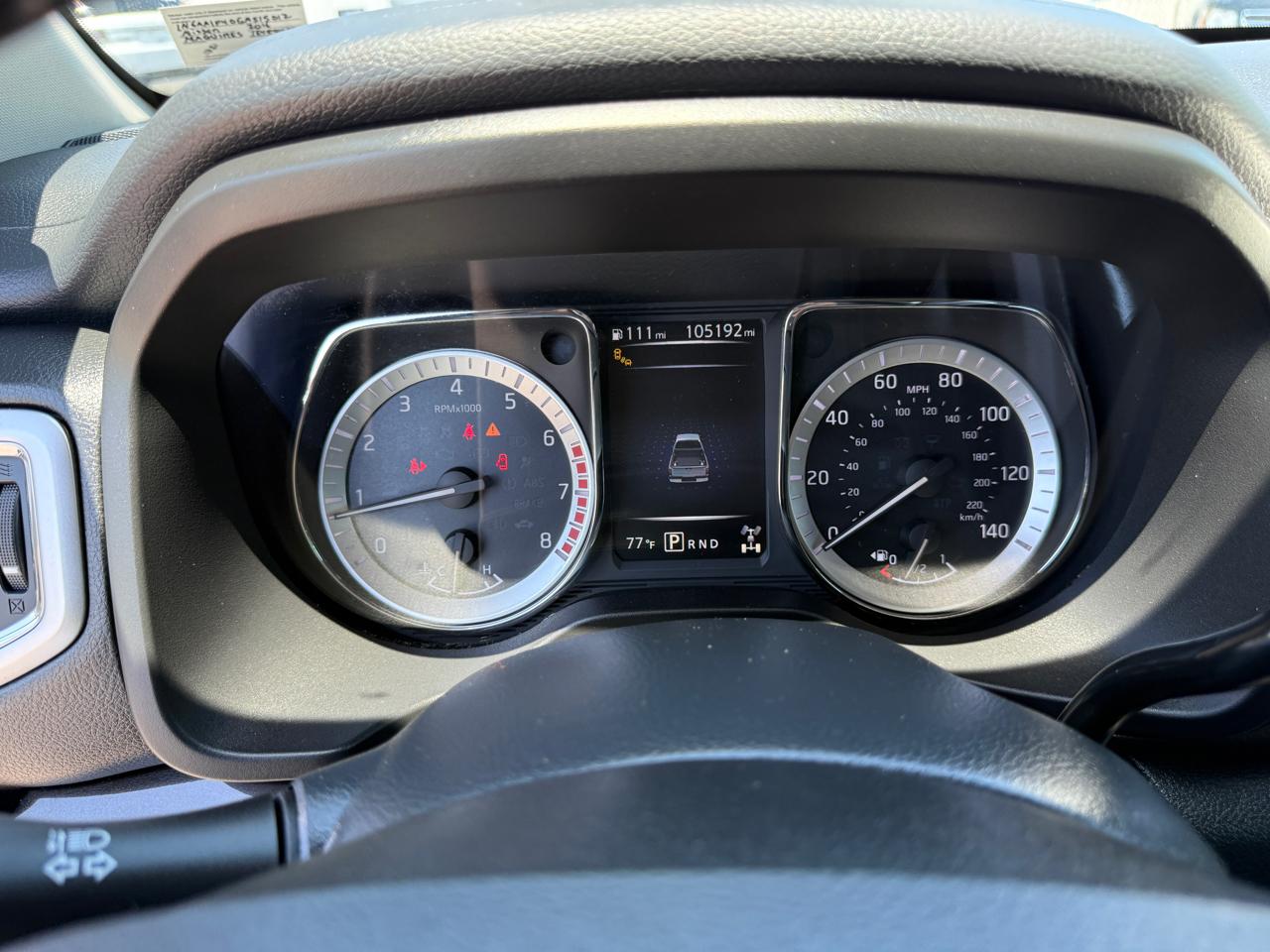 Nissan Titan XD 4WD Crew Cab SV Gas 2016