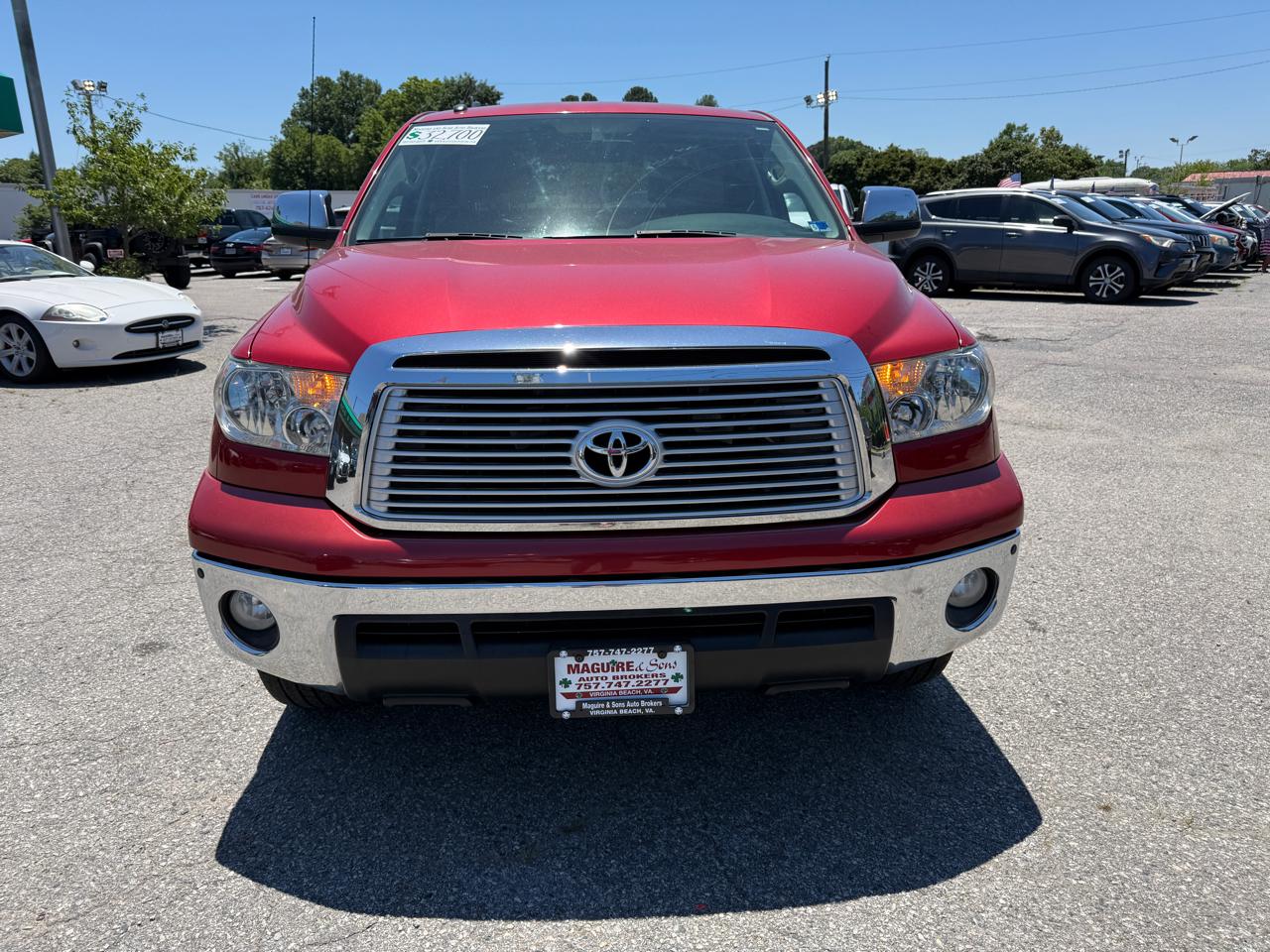 Toyota Tundra 4WD Truck CrewMax 5.7L V8 6-Spd AT LTD (Natl) 2012