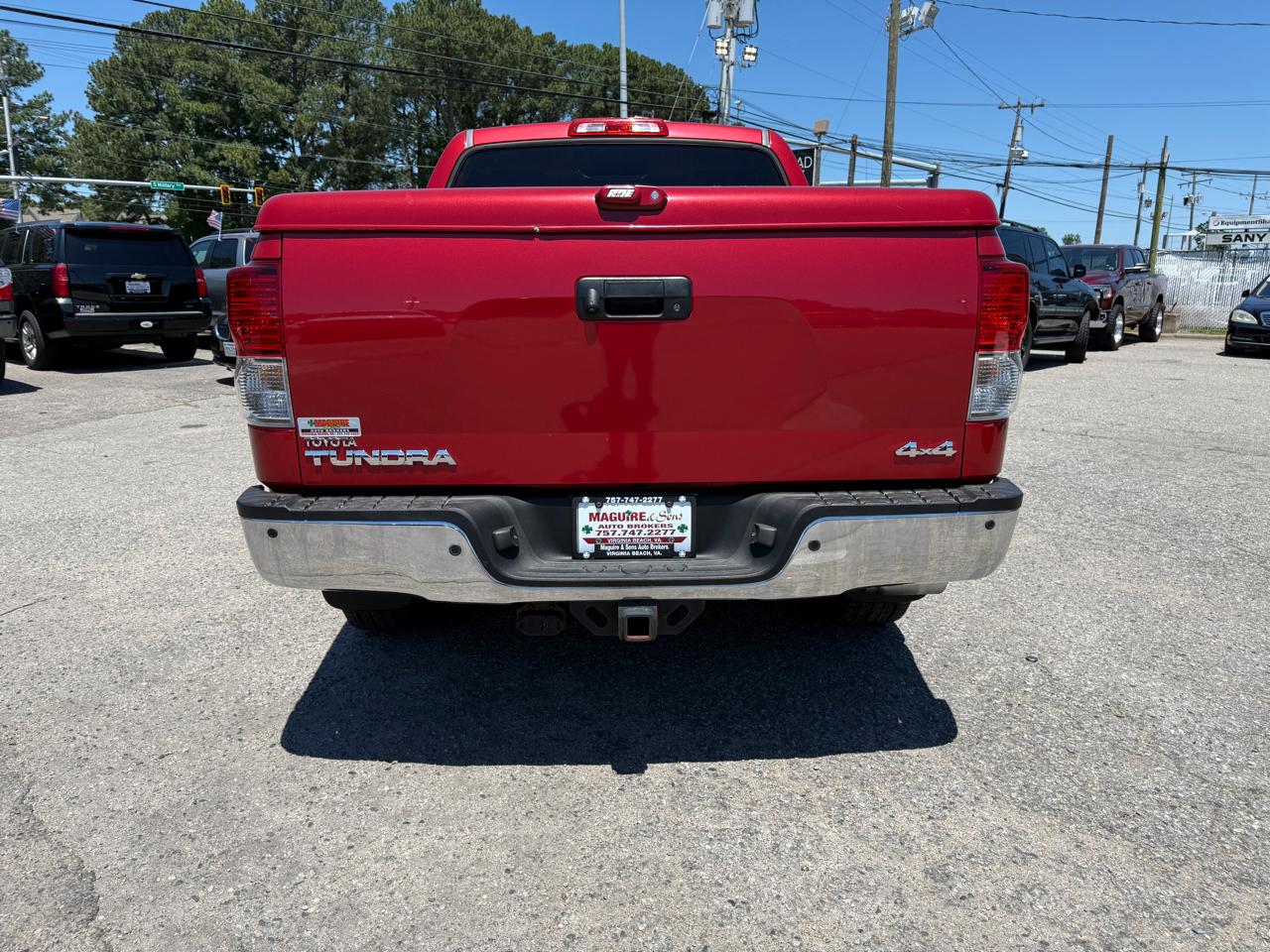Toyota Tundra 4WD Truck CrewMax 5.7L V8 6-Spd AT LTD (Natl) 2012