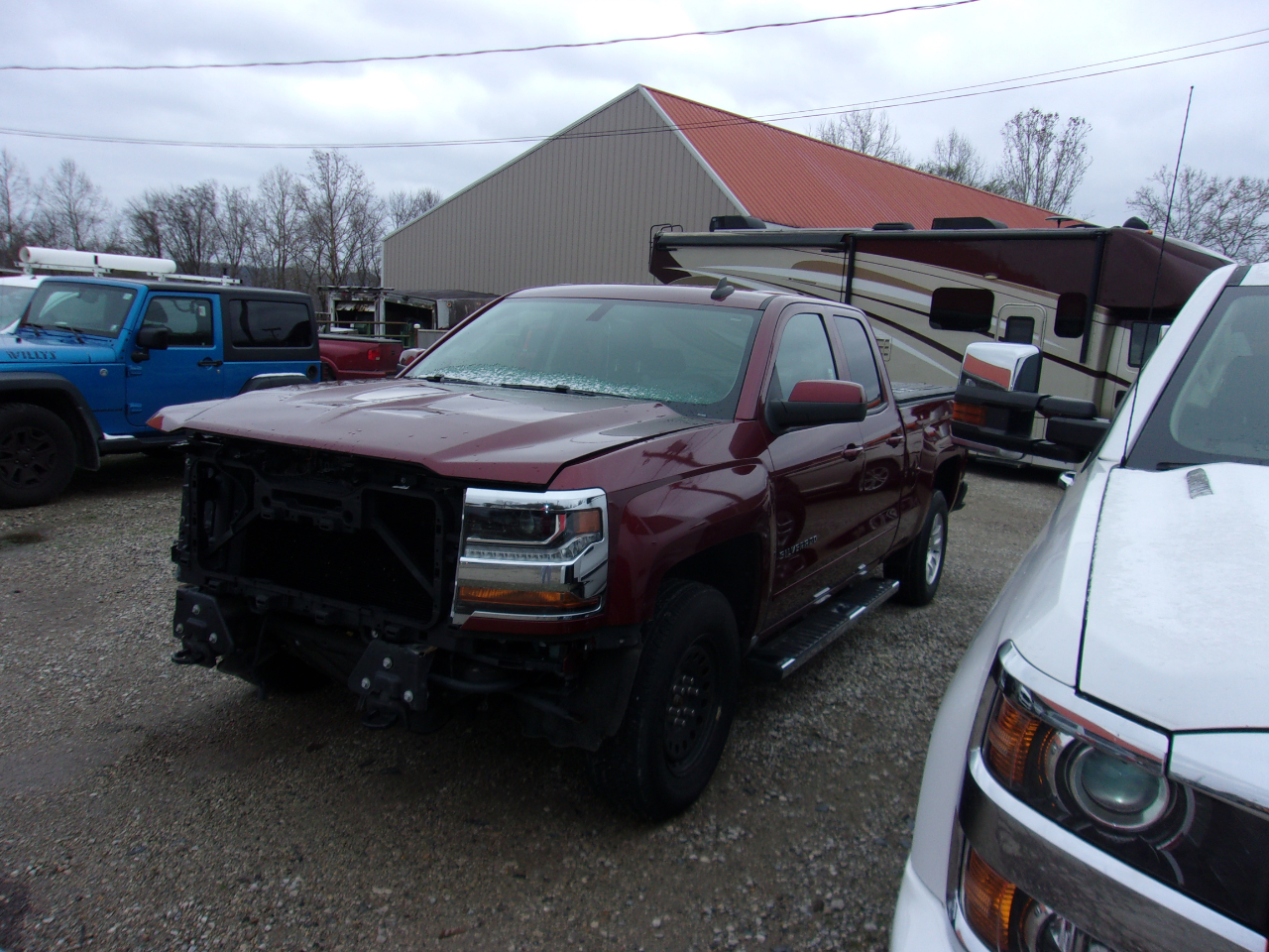 2016 Chevrolet Silverado 1500 4WD Double Cab 143.5" LT w/1LT