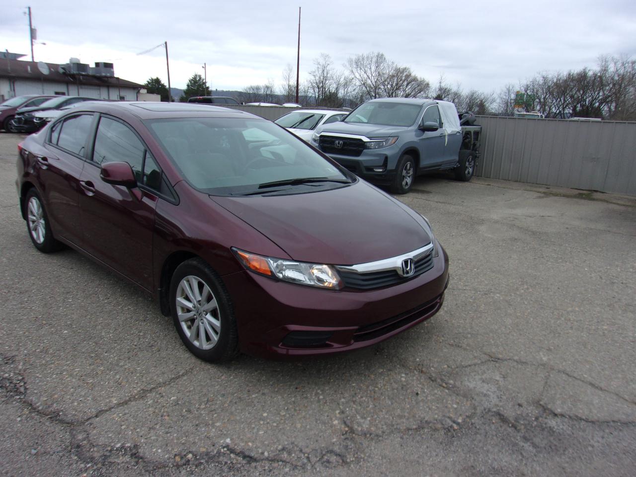 Honda Civic Sdn 4dr Auto EX 2012