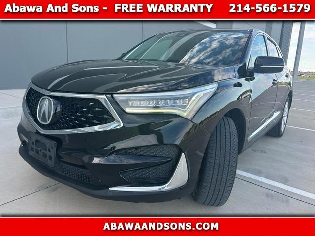 Black 2020 Acura RDX FWD SUV / Crossover Front-Wheel Drive Automatic